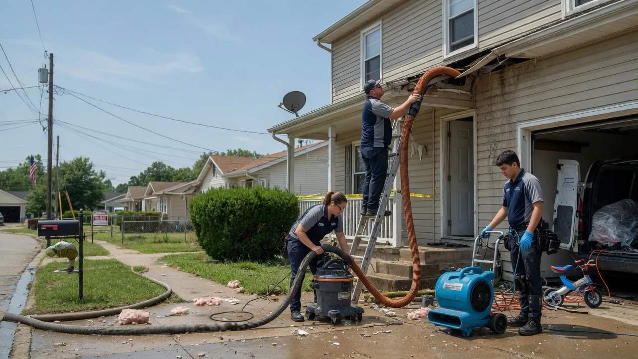 Water Damage Restoration in Petersburg, KY near me